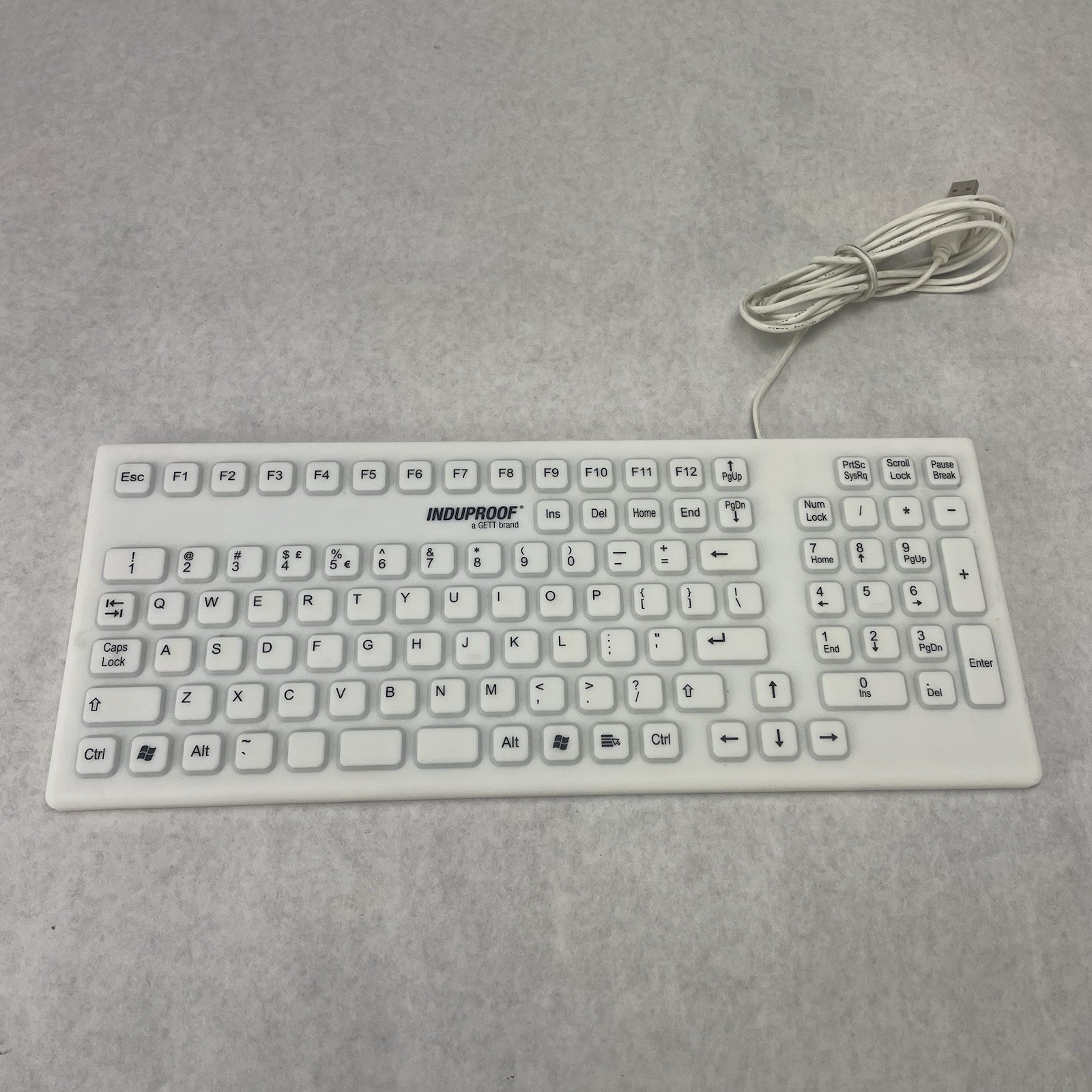 Indukey InduProof1 KG19269 Industrial Infection Proof Keyboard Tested