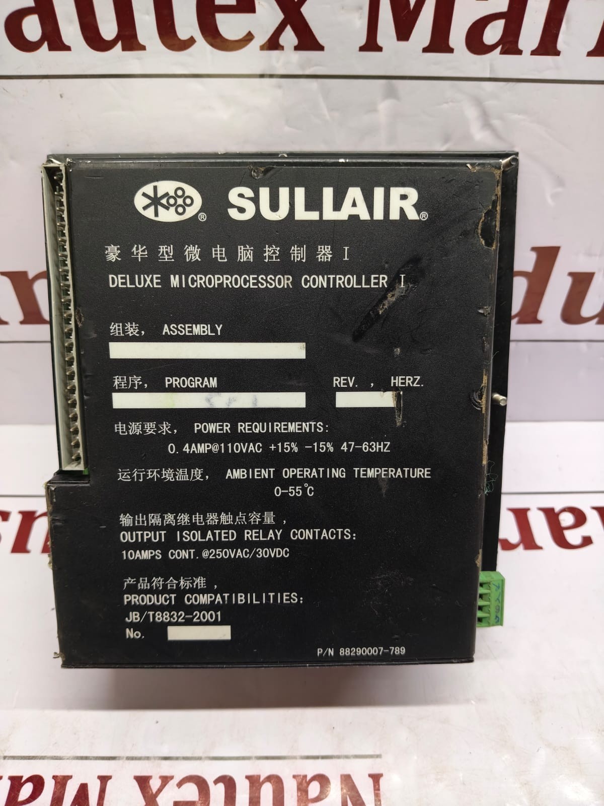 Sullair Panel 88290007-999 88290007-789 Deluxe Microprocessor Controller TESTED!
