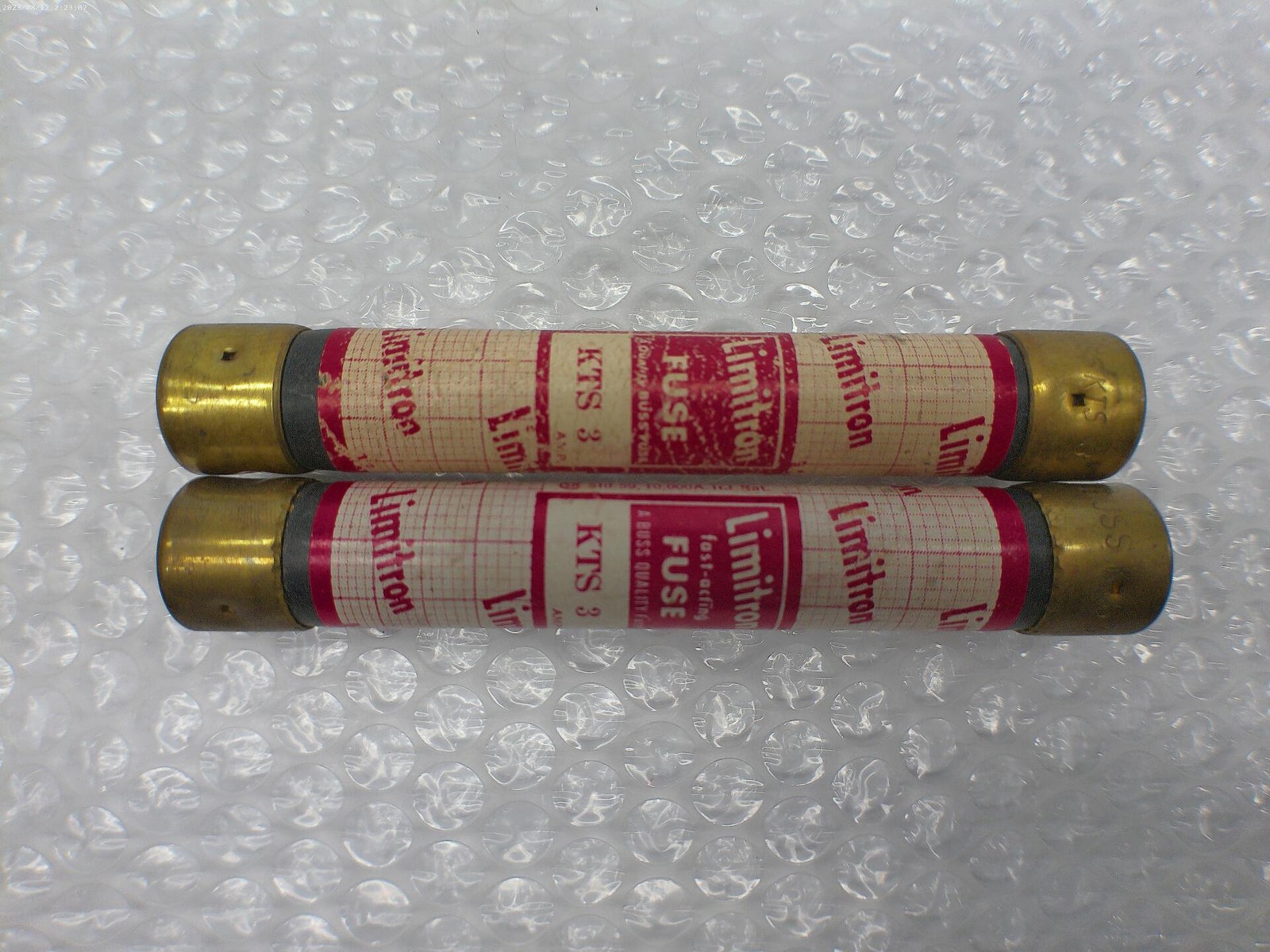 LIMITRON KTS-3 FUSE LOT OF 2 NSNP