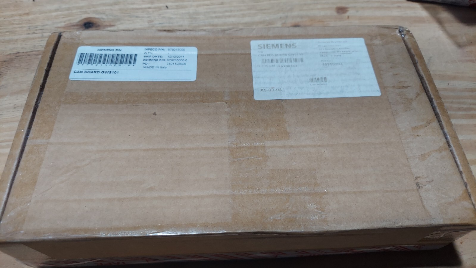 New Inpeco GWS101 579215000 Module I/O Controller Siemens CAN BUS