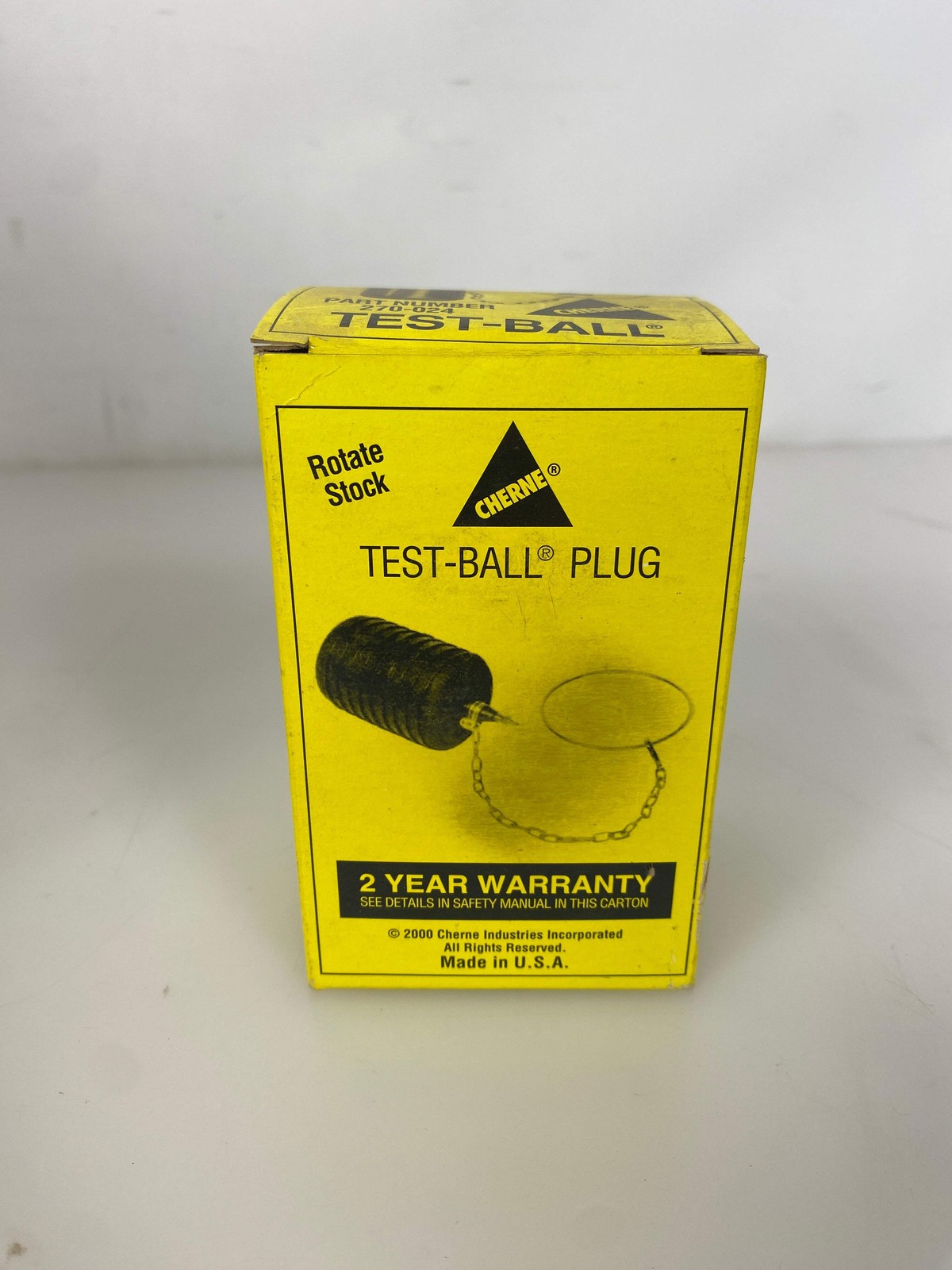 Cherne Test-Ball Plug Air Drain 2″ Pack of 9