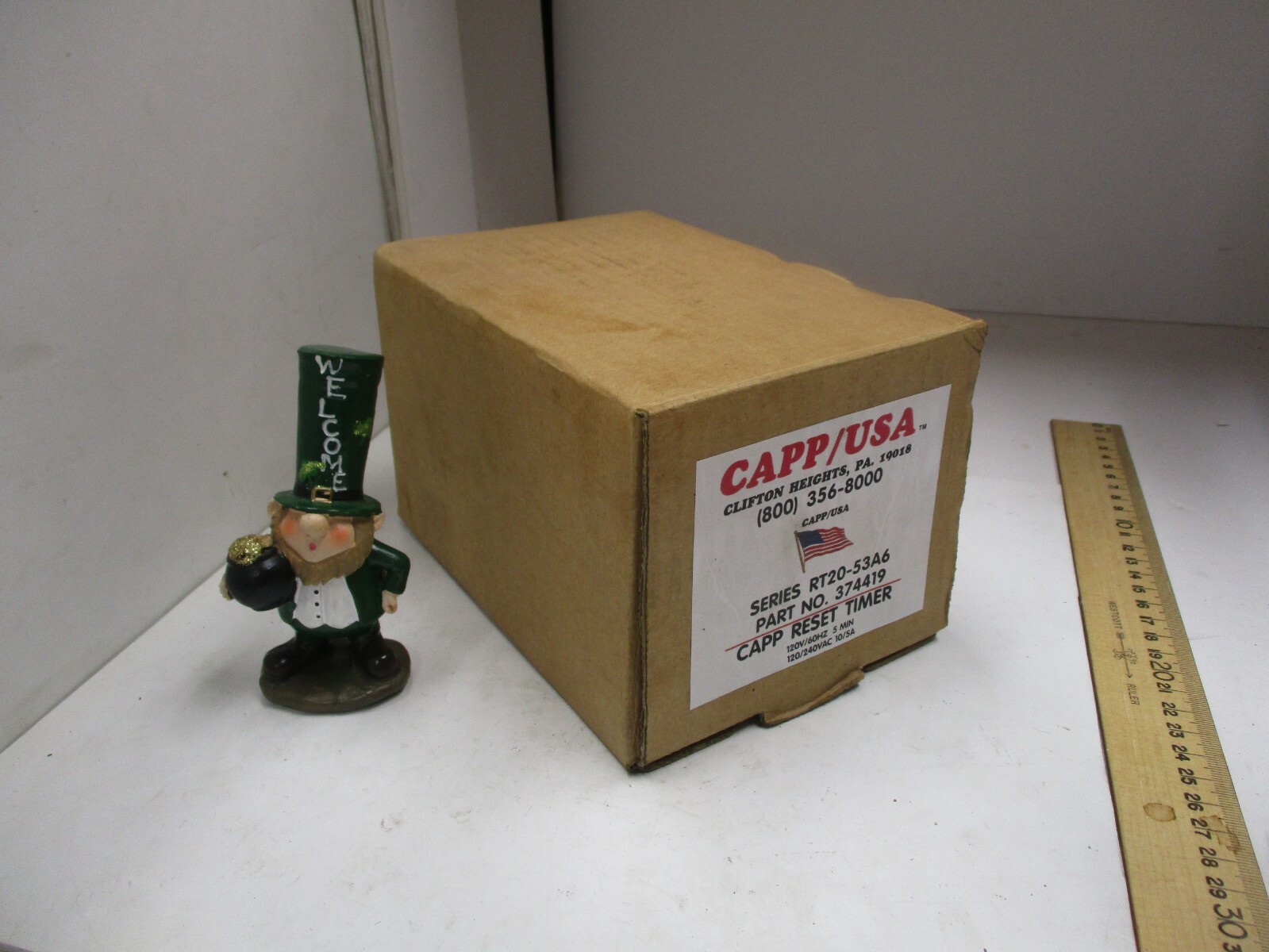 Capp/USA 374419 Reset Timer RT20-53A6 0-5 Minutes ( NEW IN BOX )