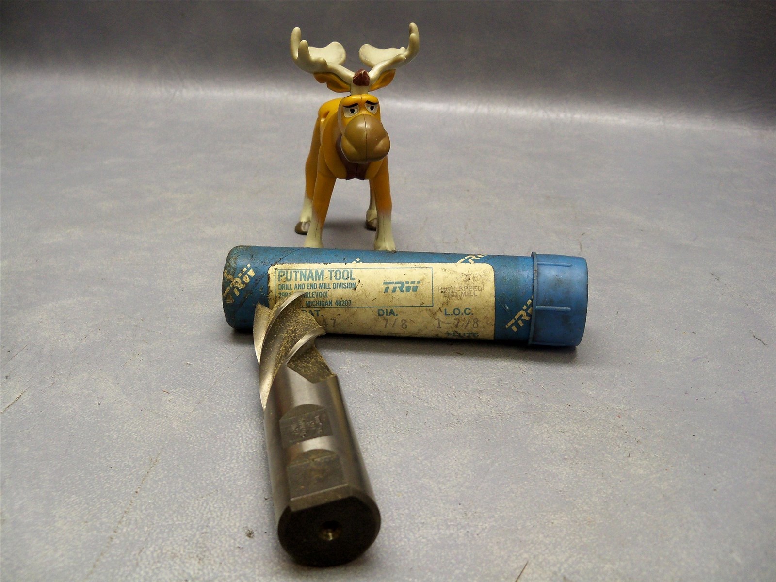 Putnam End Mill A-47 EDP94245 Dia 7/8 LOC 1-7/8 SE