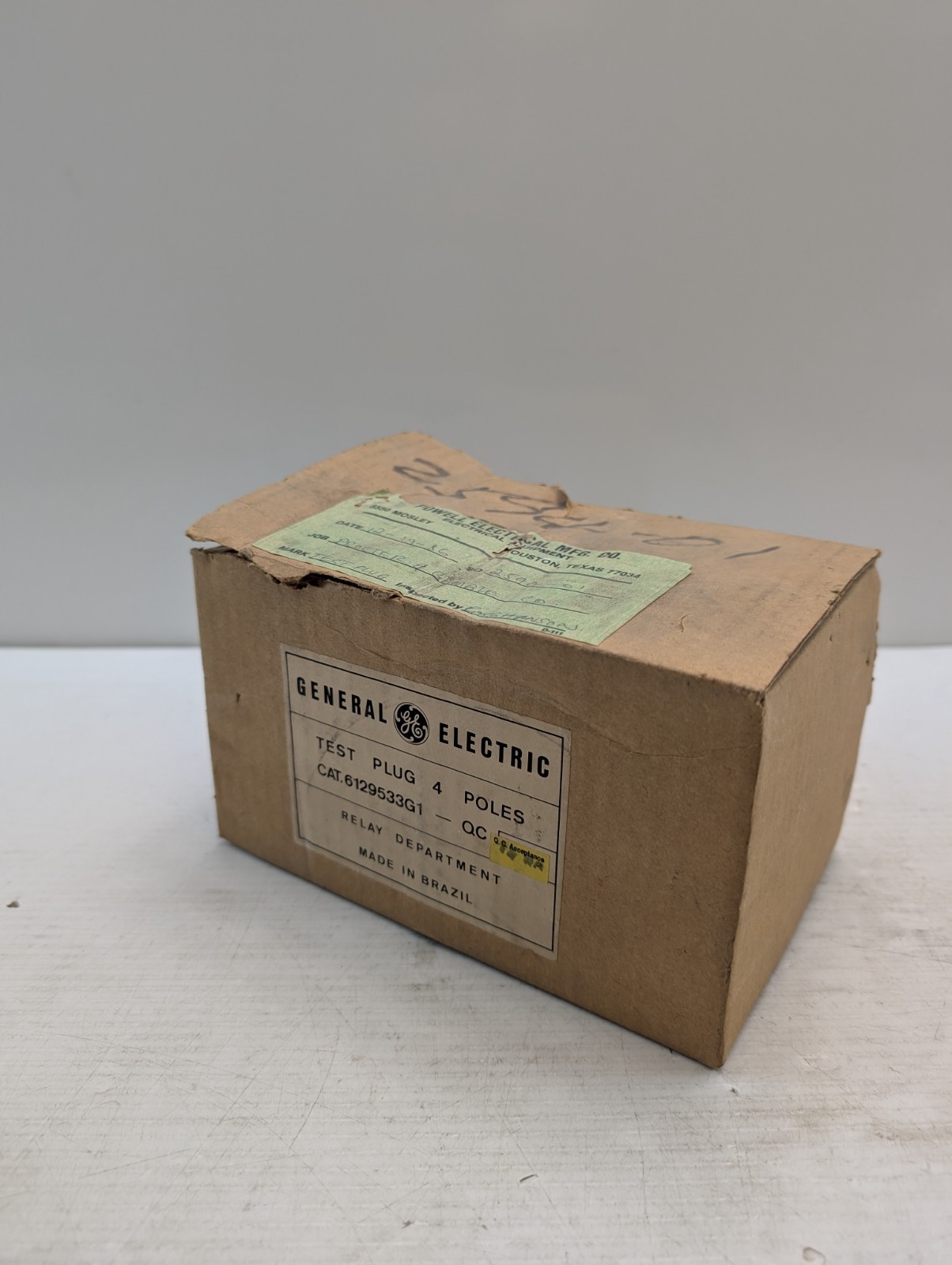 GENERAL ELECTRIC 6129533G1-QC TEST PLUG 4 POLE