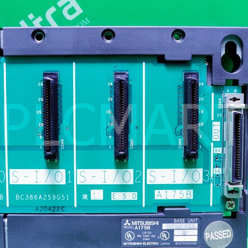 (Used) Mitsubishi A175B 5Slot Base Free “”FedEx”” Intl’ shipping!