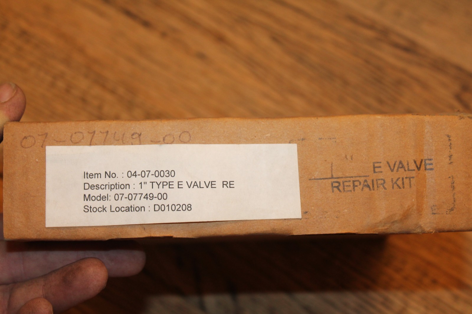 Spence Engineering 07-07749-00 Repair Kit 1″ E Main
