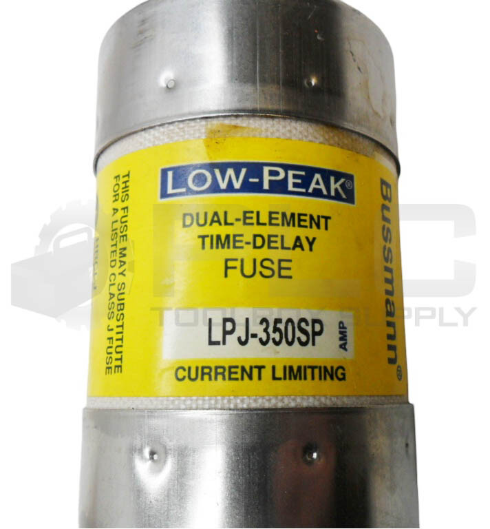 BUSSMANN LPJ-350SP LOW PEAK FUSE 350A 600VAC 300VDC