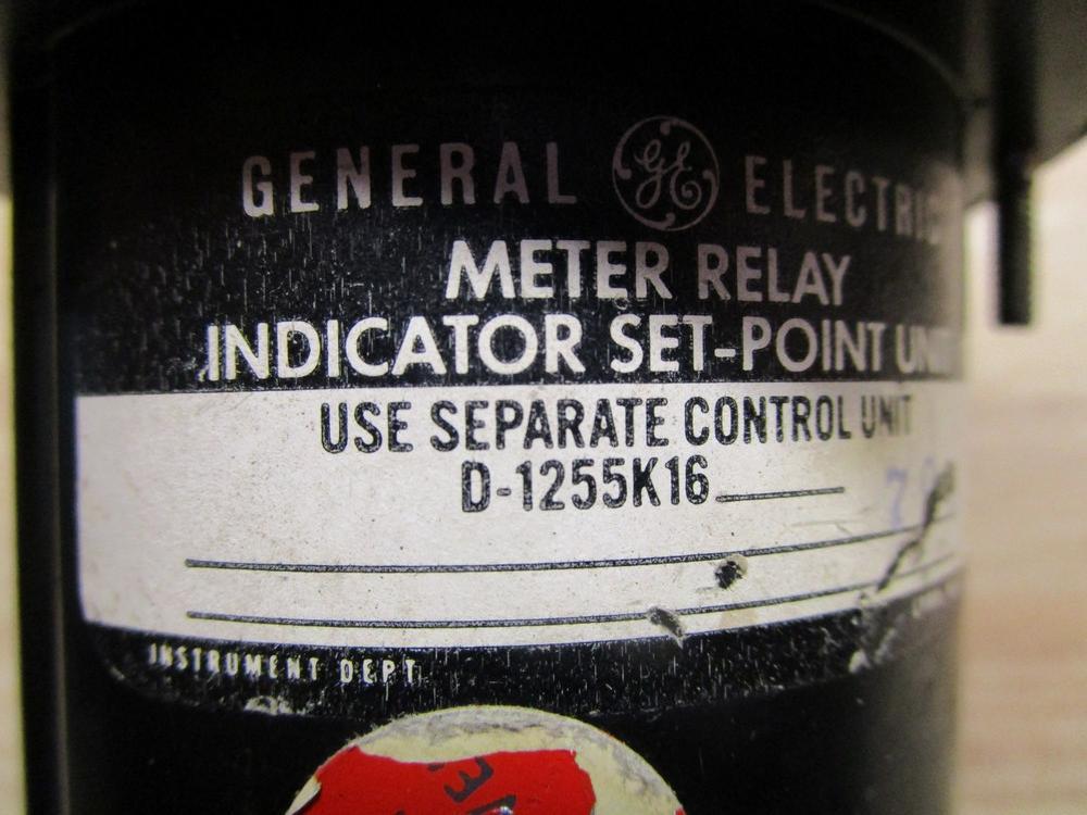 General Electric 50-195330EMEM2JLW Meter D-1255K16705 0-500A