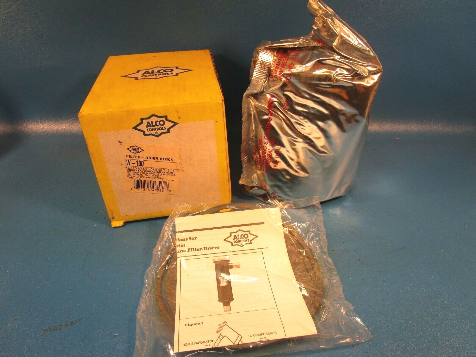 ALCO, W-100, Filter Drier Block, Activated Carbon Style