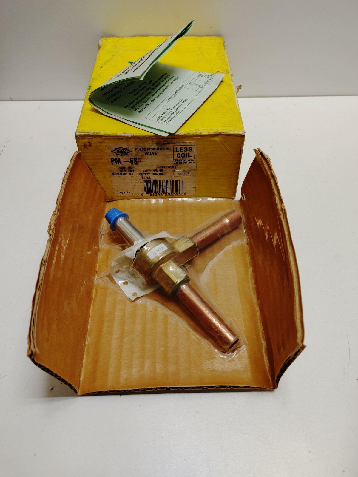NEW OLD STOCK! ALCO PULSE MODULATING VALVE 9707 PM-6S