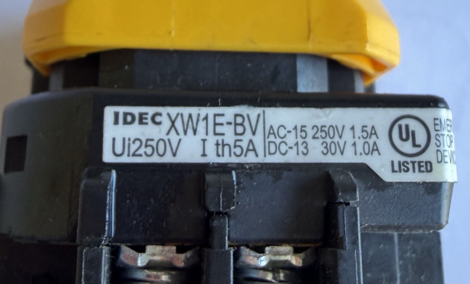 Idec XW1E-BV