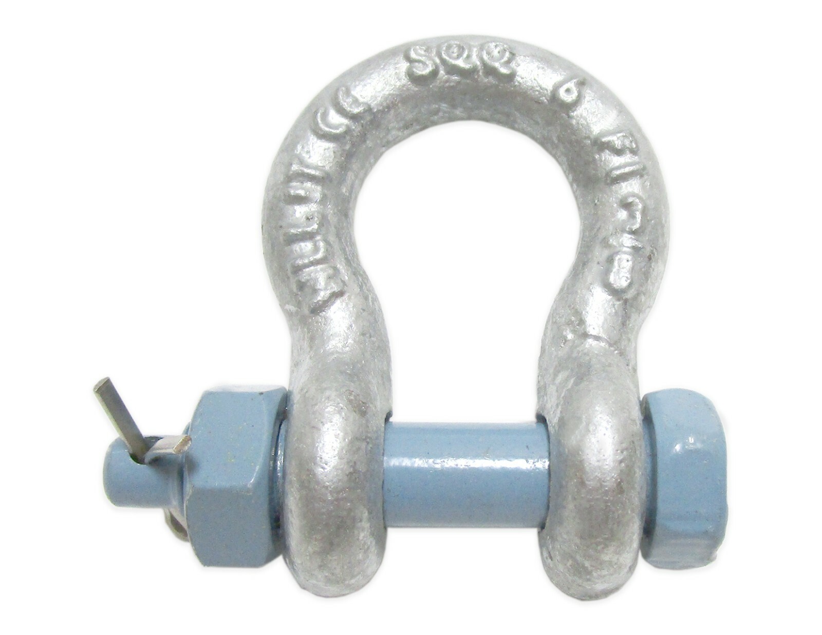 Two (2x) 3/8″ Safety Anchor Shackle D Ring Rigging Clevis 1 ton, 2000 lbs Lift