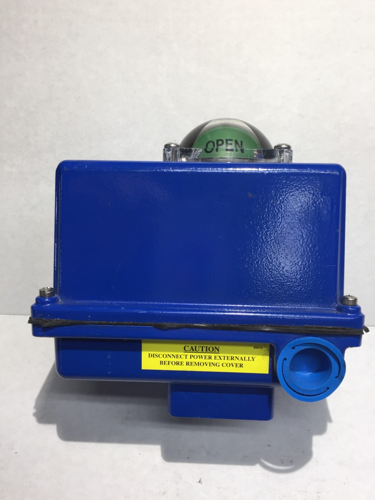 INDELAC CONTROL MODEL-AV1C4XE27205BVSSTFM303 NEMA 4X TORQUE 100 LB-IN 24VDC 2.4A