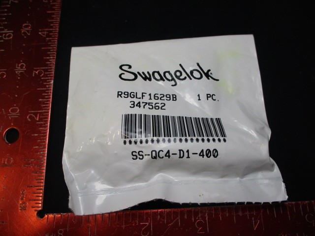 SWAGELOK SS-QC4-D1-400 QUICK CONNECT STEM WITH VALVE