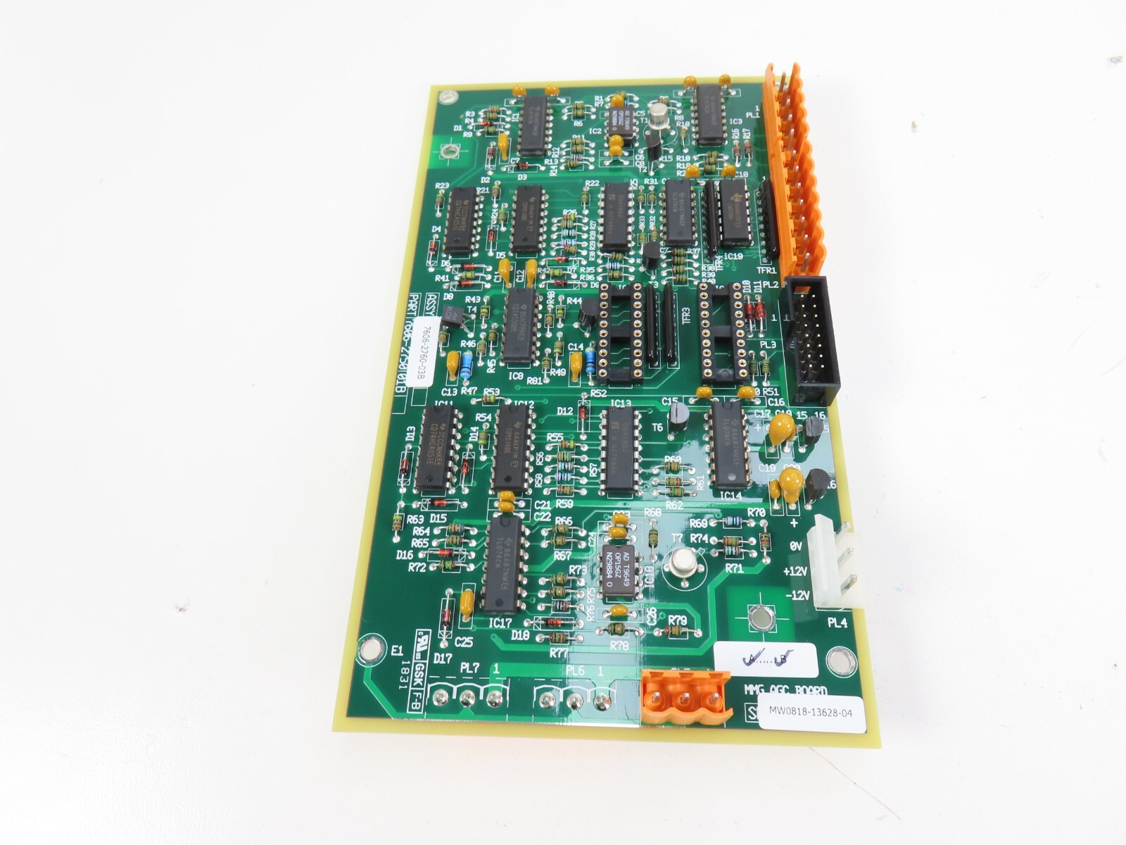 PressTech 7606-2760-03B 7606276003B MMF AGC Board 7606-2750 01B NEW IN BOX