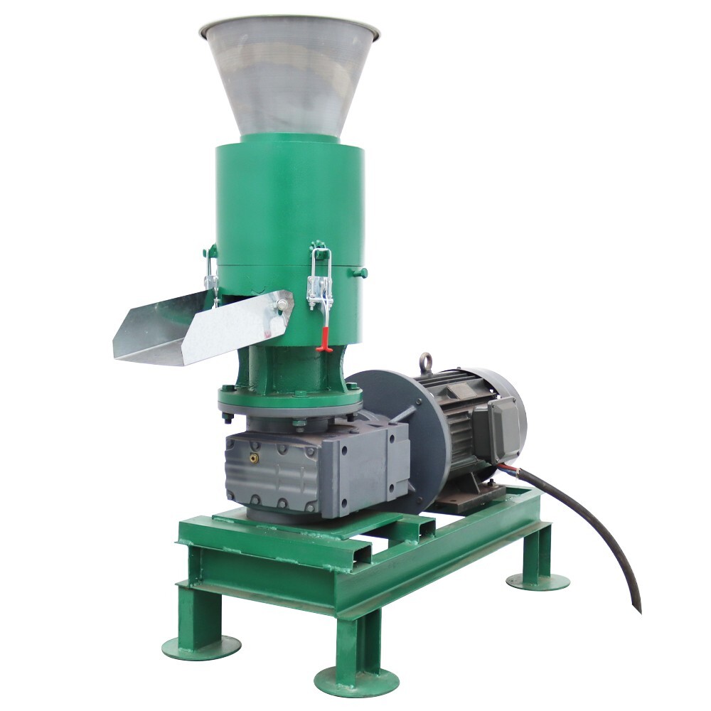 Electric Sawdust Pellet Mill Machine Wood/ Straw Pelletizer Granulator 220V