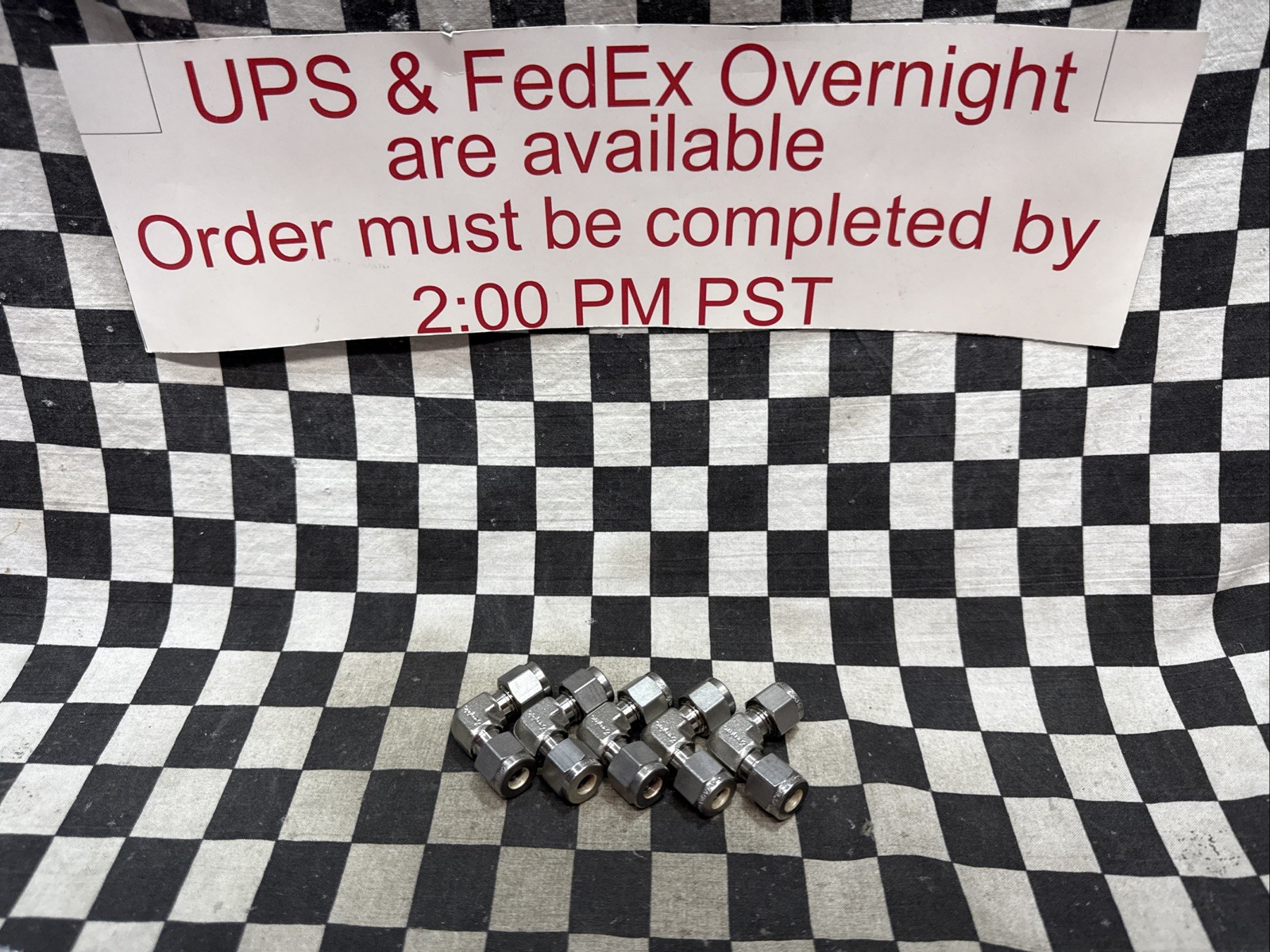 SWAGELOK SS-400-9, SS4009, Elbow UNION 1/4″, LOT OF 5, SHIPSAMEDAY#126R2
