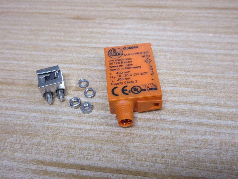 IFM Efector OJ5048 Photoelectric Sensor OJH-FPKG/SO/AS