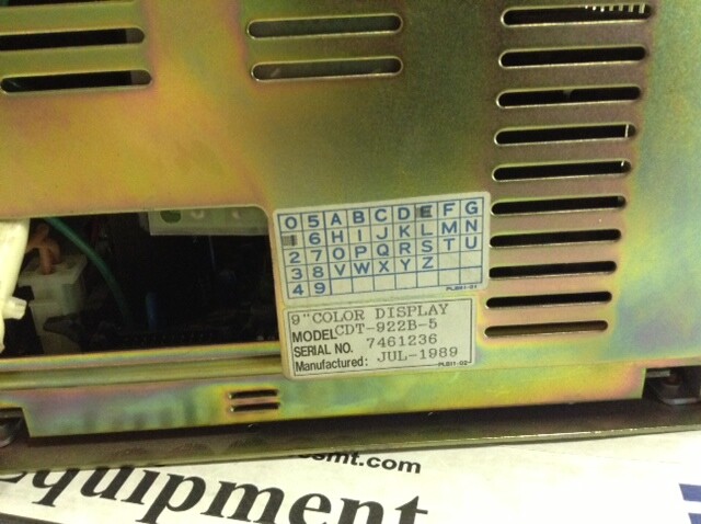 Fujitsu Color Display Monitor – CDT-922B-5 w/Warranty