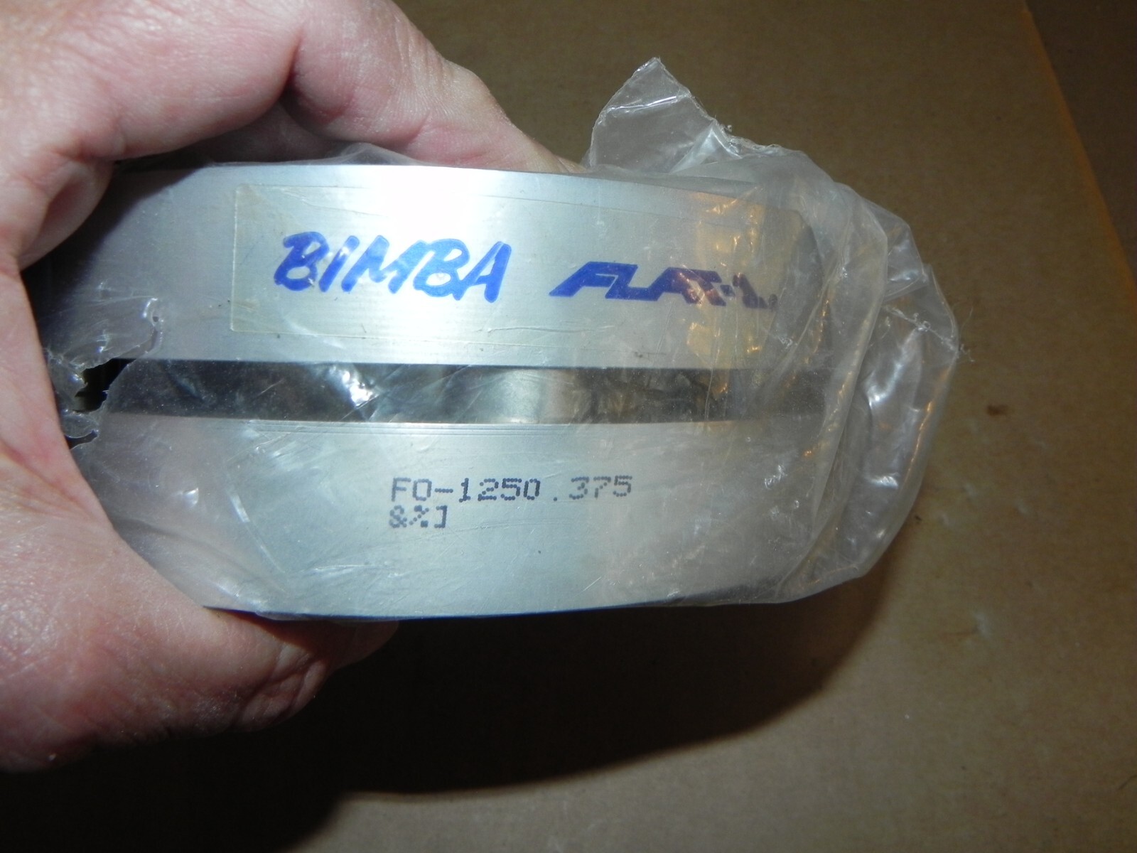 New Old Stock Bimba Flat 1 FO-1250 .375