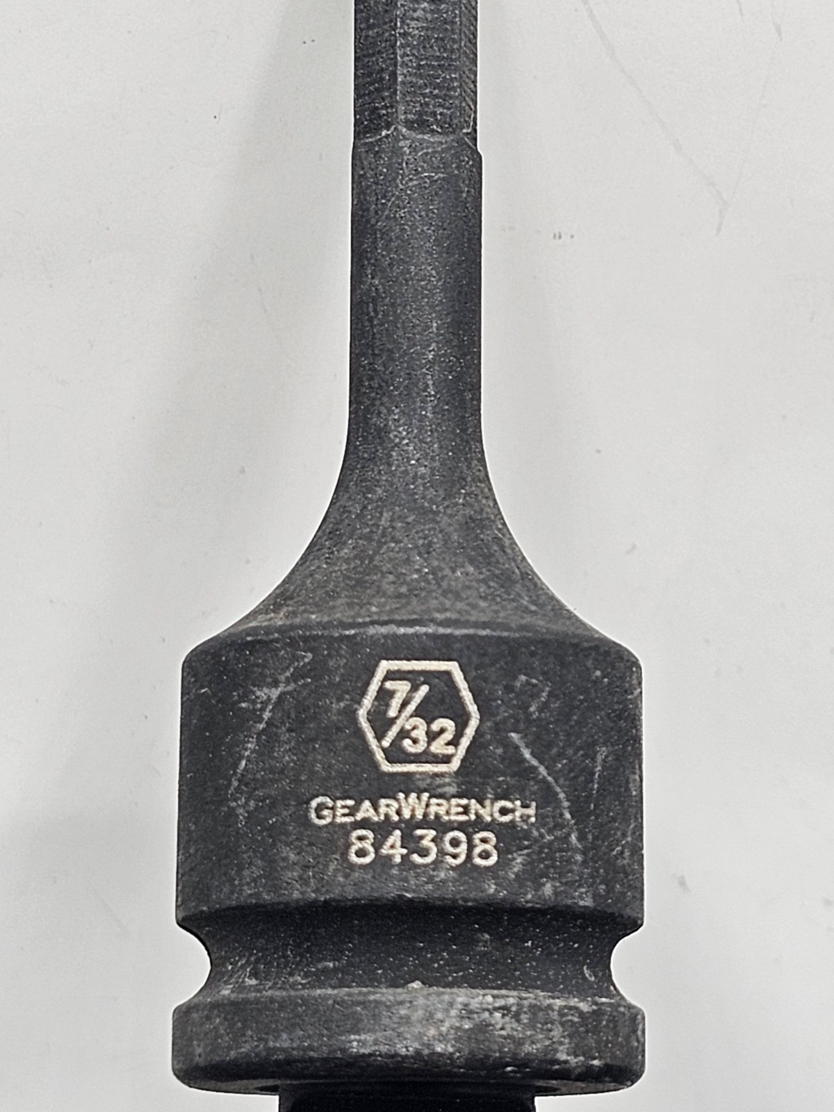 Gearwrench 84398 3/8 Drive Impact Hex Bit SAE Socket 7/32″