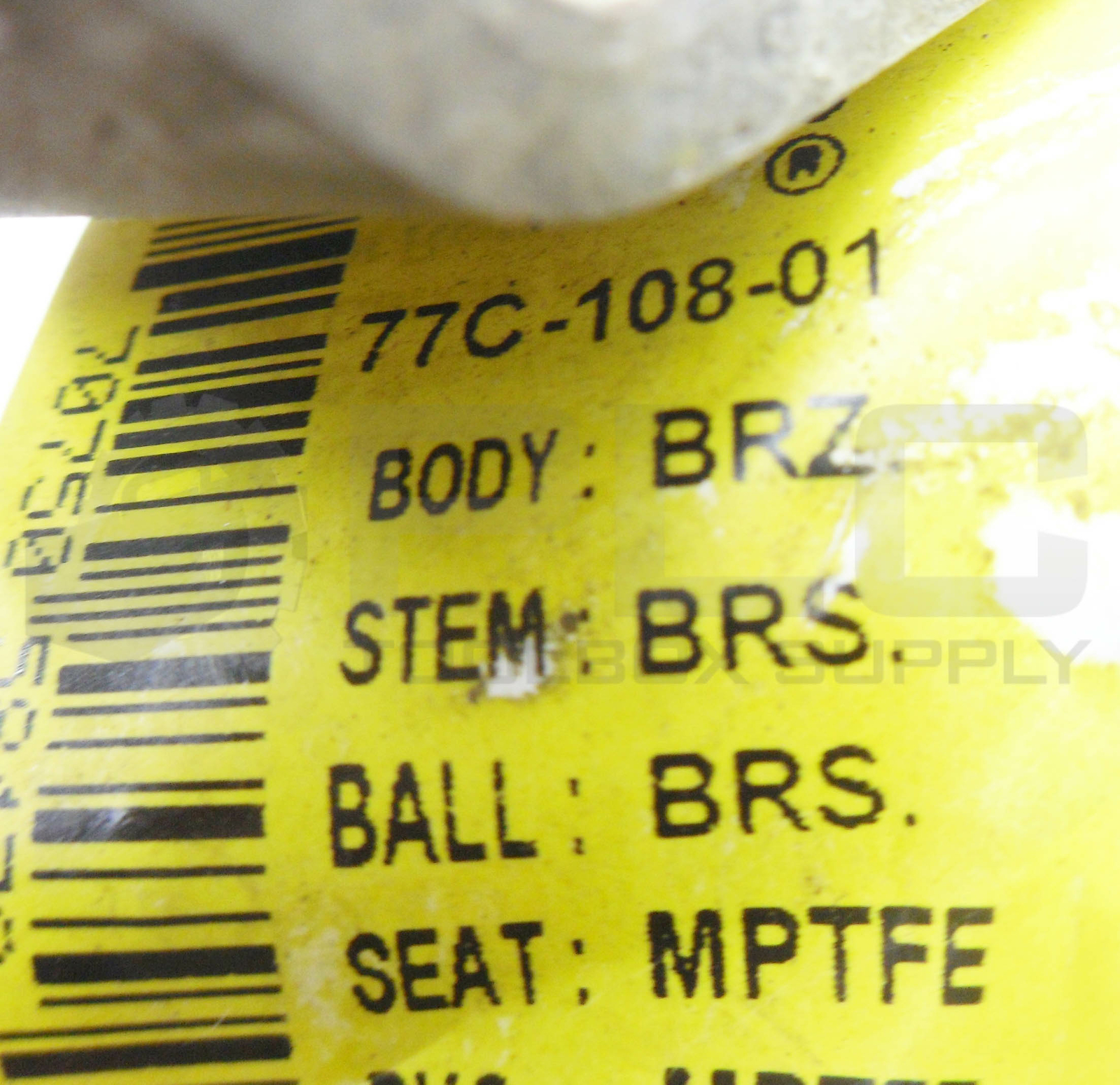 APOLLO 77C-108-01 MANUAL BRONZE BALL VALVE