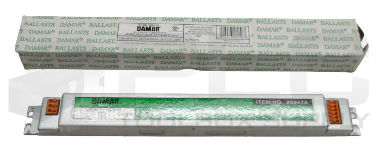 NEW DAMAR 26947A PROGRAM START ELECTRIC T5 BALLAST, 120-277V, EL254T5-120/277HF