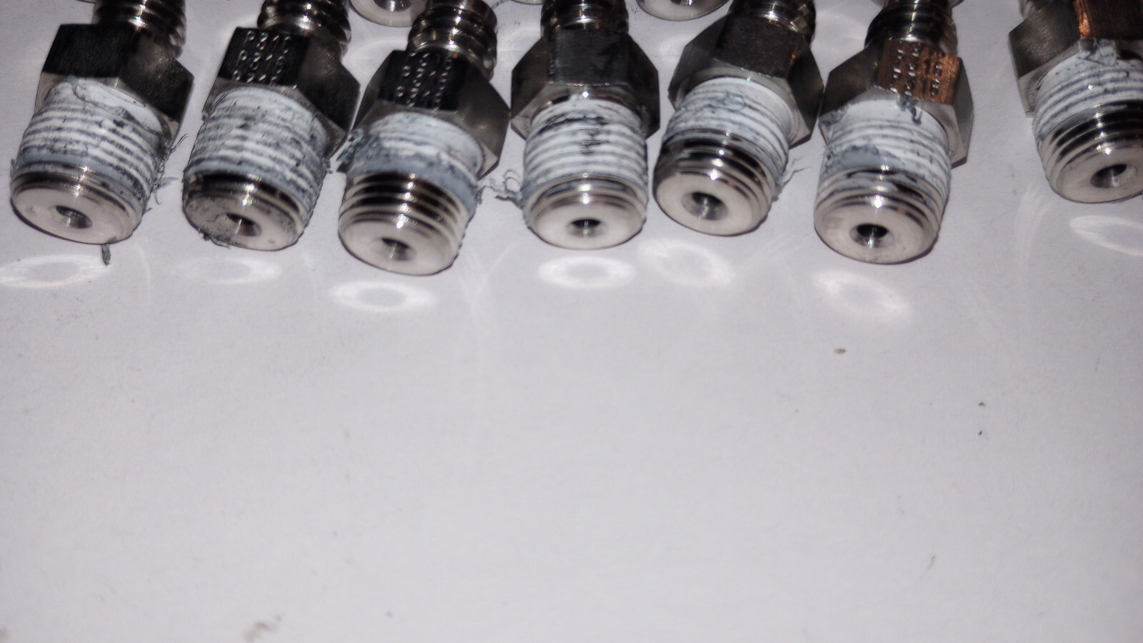 Lot of 15 USED Parker PMI PC-1/8 Fittings STAINLESS STEEL P316