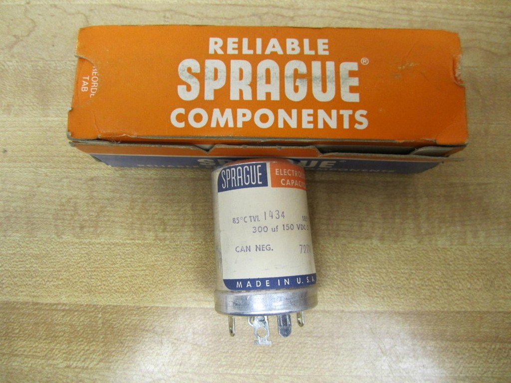 Sprague TVL 1434 Electrolytic Capacitor