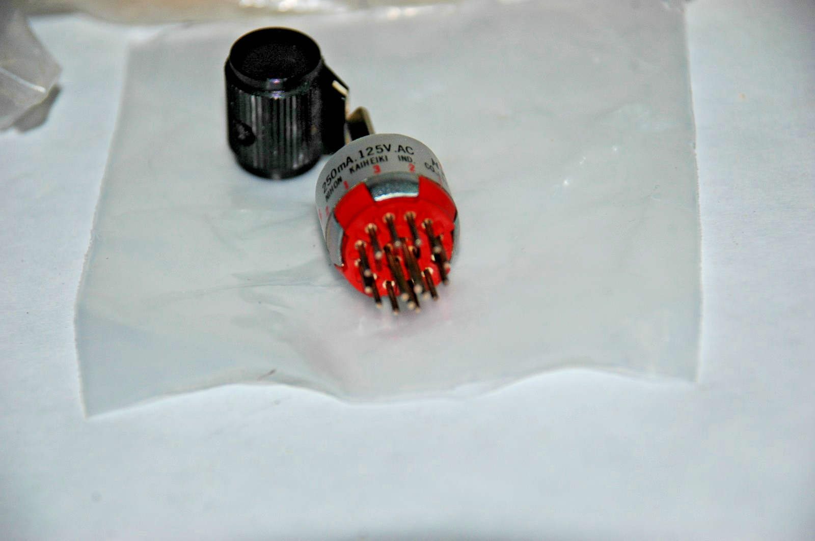 NKK MR-A403 Rotary Switch 4P3T NOS 2 Sealed 1 Open 3 total (RB3.4)