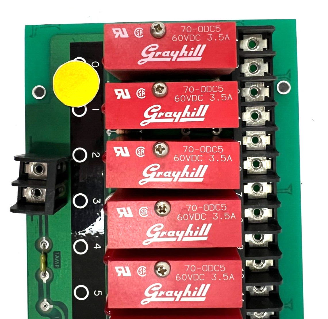 GORDOS ARKANSAS PB-24 RELAY CIRCUIT BOARD OAL 18-3/4″