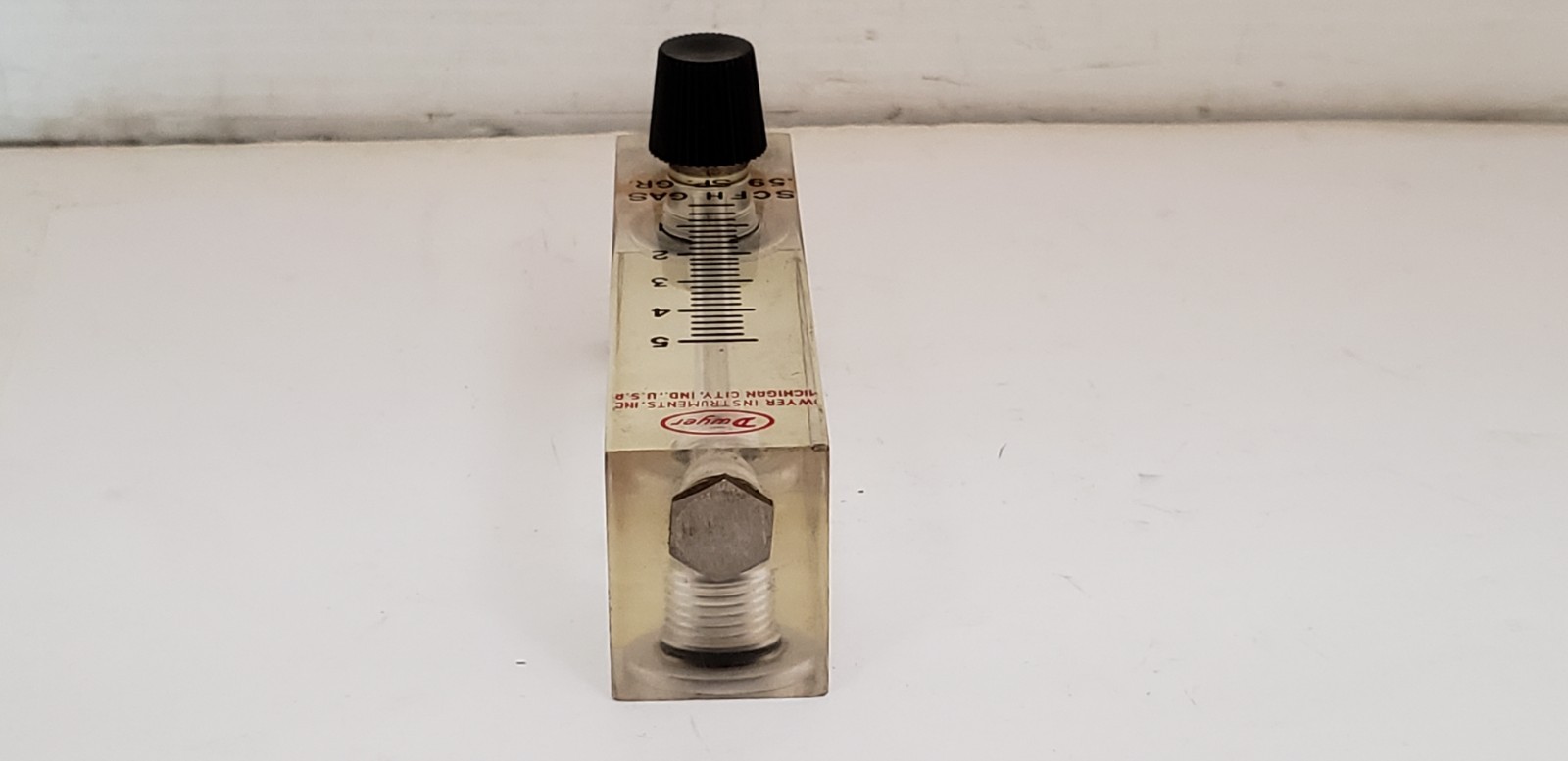 DWYER 52-190066-00 AIR FLOW METER, SCFH -5, NNB