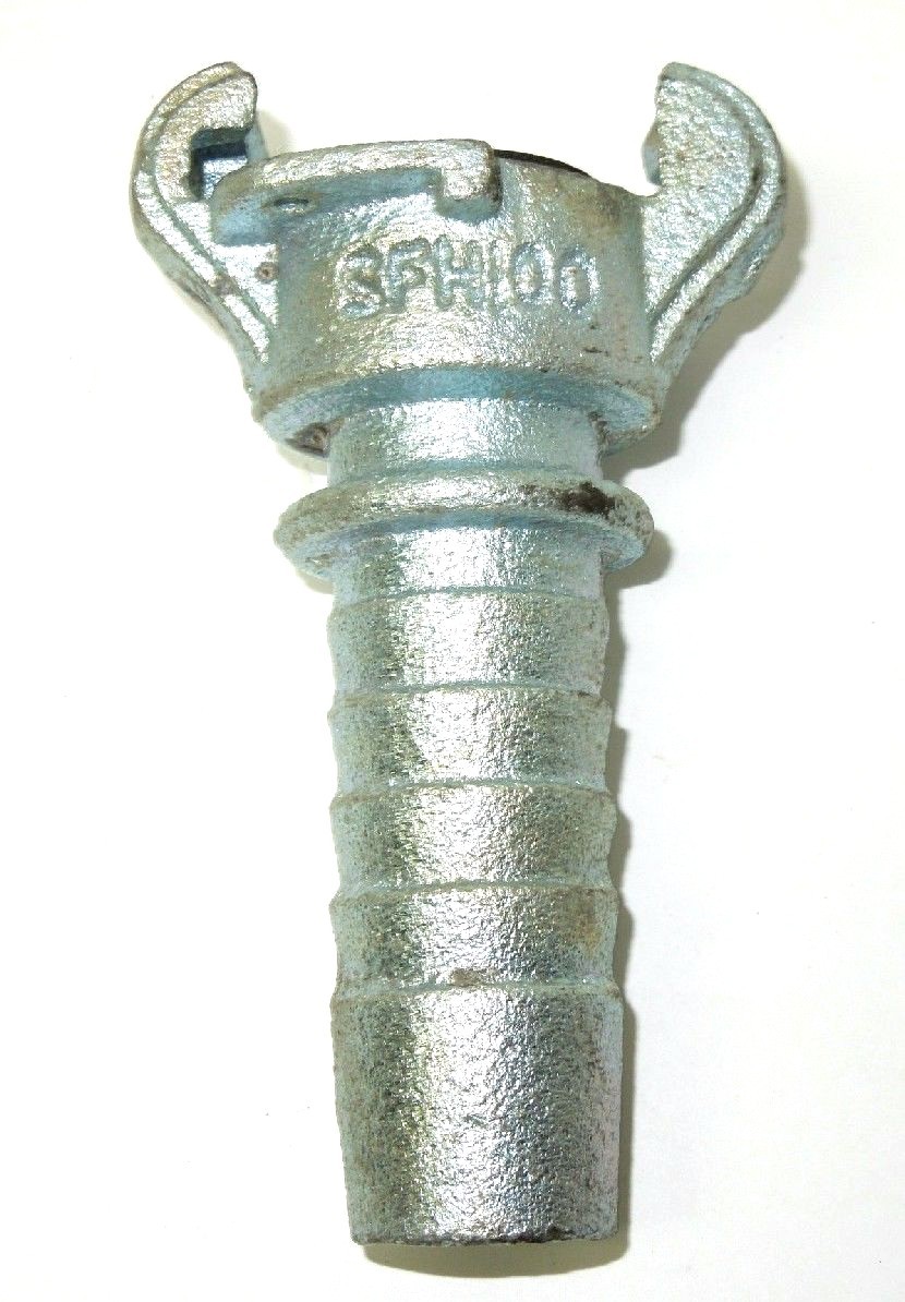 1″ Hose End Universal Crowfoot Coupling Chicago Fitting Plated Iron SFH100