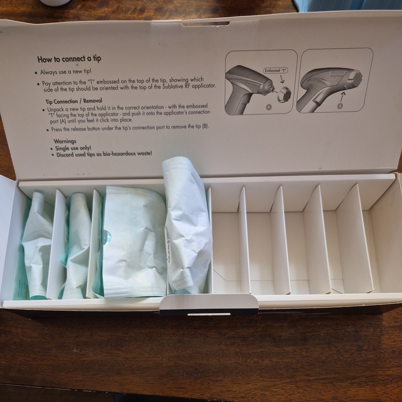 Syneron Candela Disposables focal 44 Sublative iD 200 pulses each box of 5