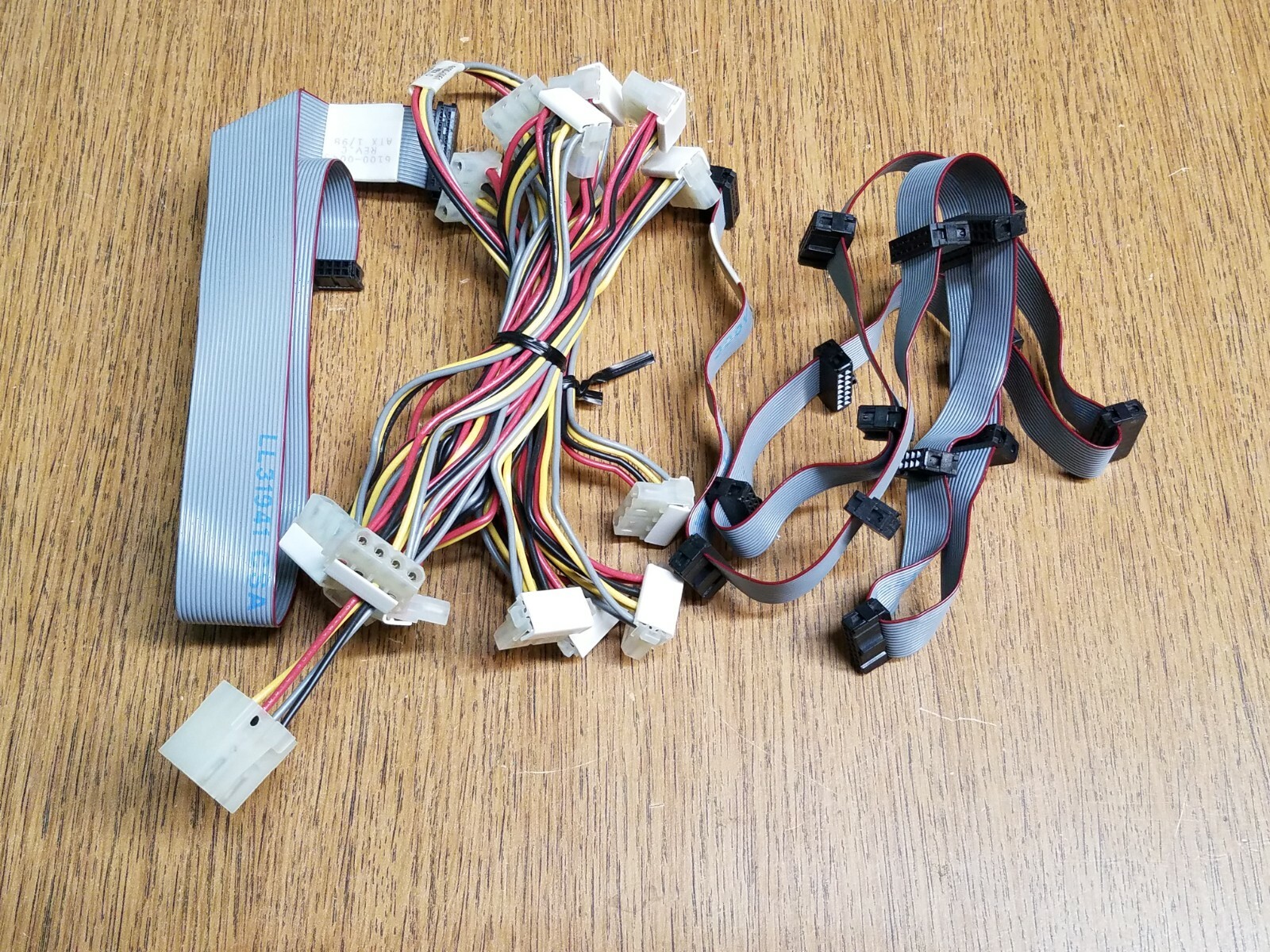 FCI 7200 fire alarm control panel Cable Kit -Lot of 3 Cables