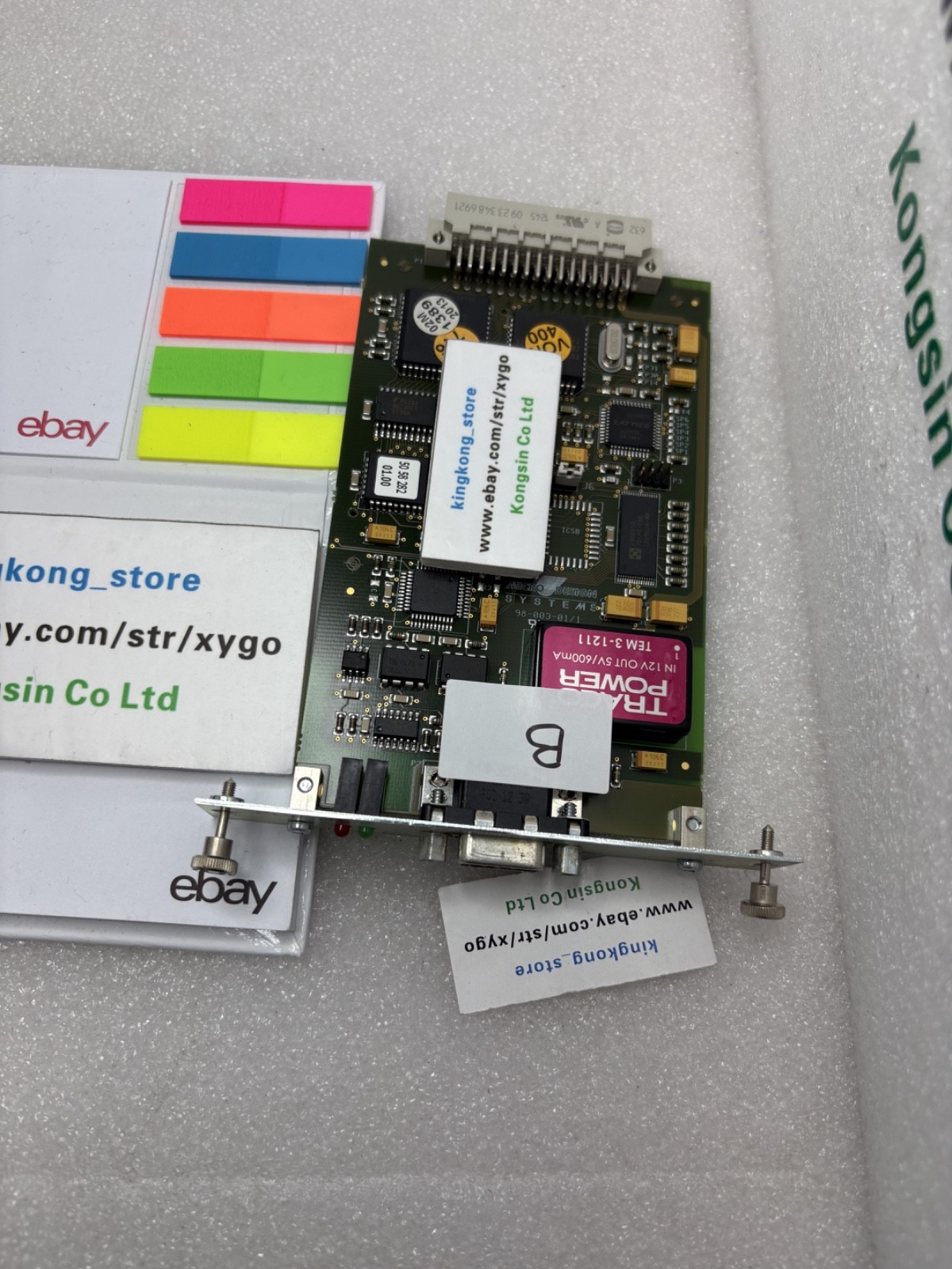 5058282 PDP-TP MICRO DESIGN SYSTEMS 98-003-01/1 PROFIBUS DP BOARD CARD B