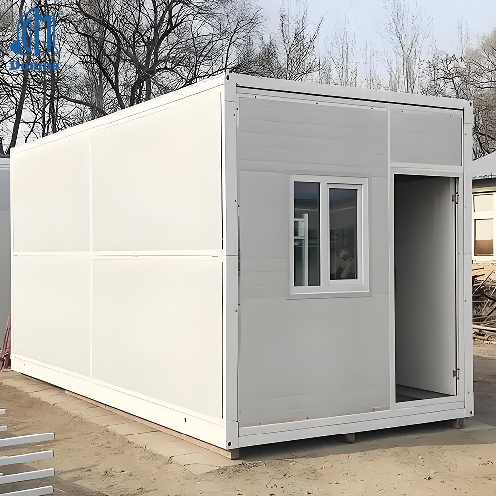 20ft Flat Pack Container House Expandable Modular Building Outdoor Storage Works