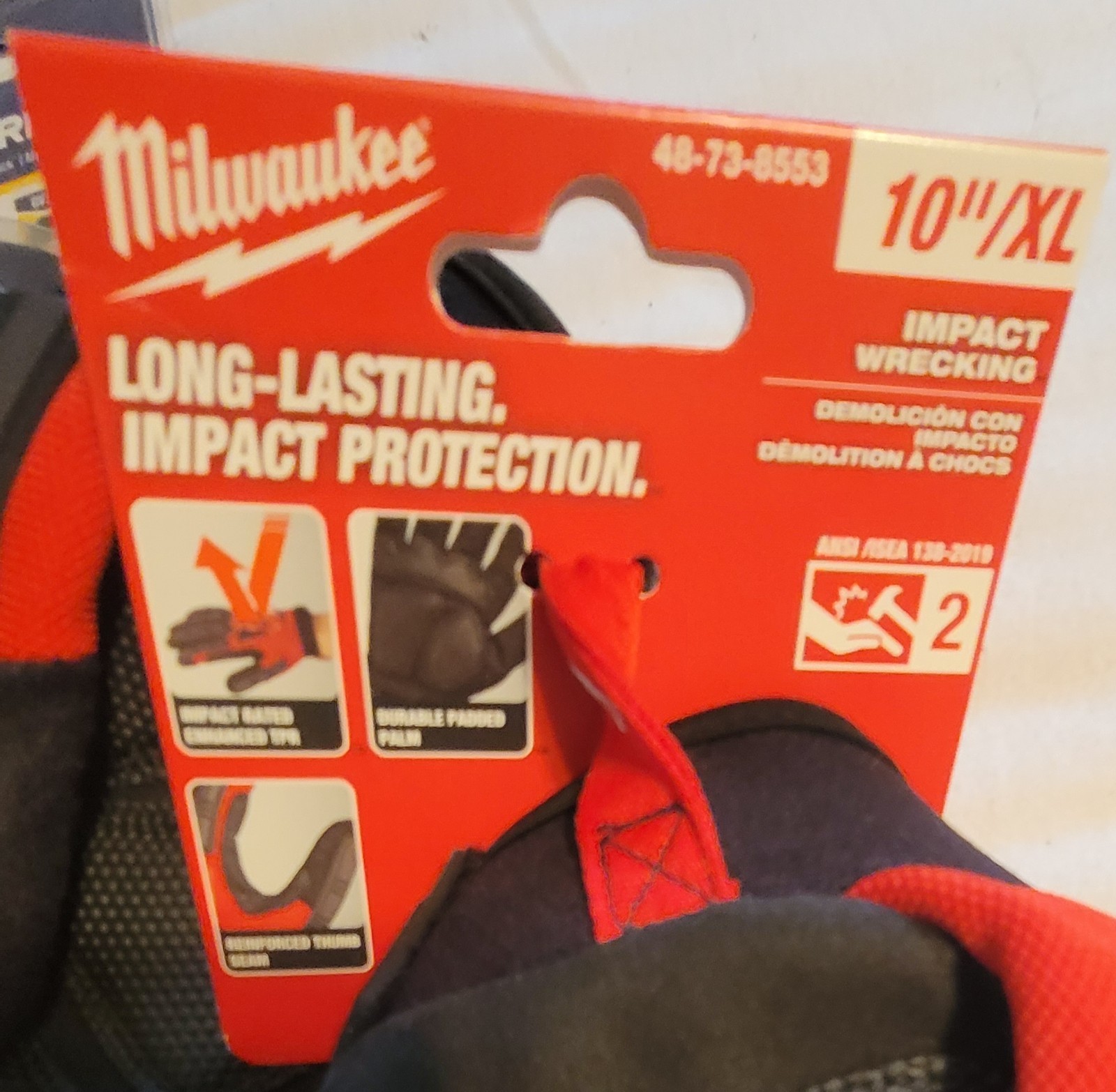 6-pc Klein MODbox Bag 28 Pockets # 62203MB, Hammer, Tape, Prybar, Pliers, Gloves