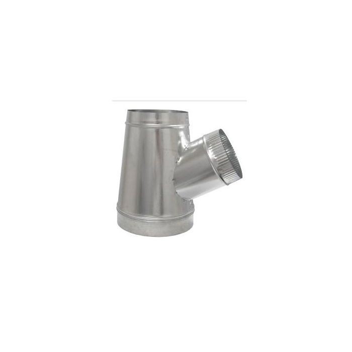 Cody Company 80014128 14x12x8 Duct Wye Branch Fitting