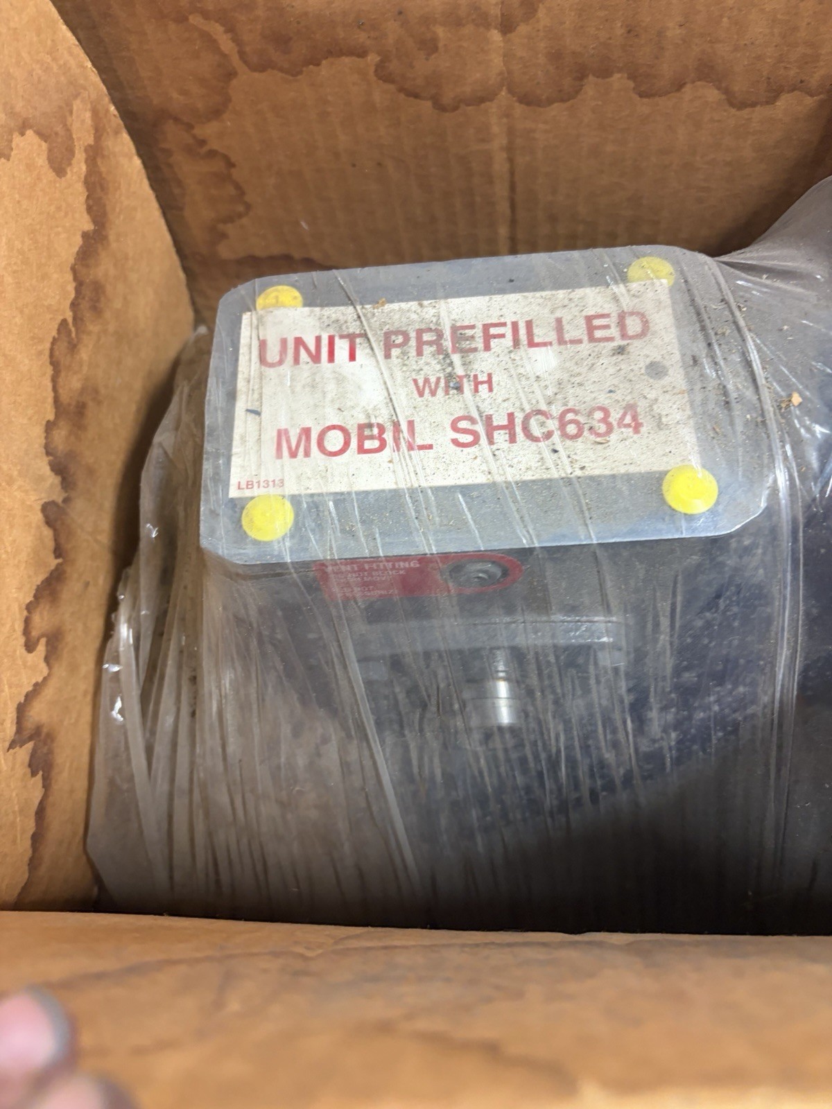 NEW Baldor Gear Reducer 10:1 RATIO GHF5018AH F-918-10-B5-H