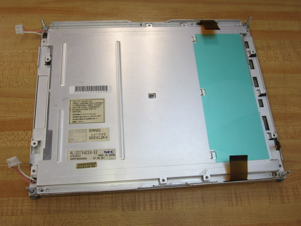 NEC NL10276AC24-02 12.1″ TFT LCD Panel