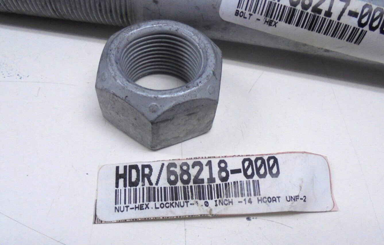 Hendrickson HDR / 68217-000 Hex Bolt With HDR / 68218-000 Locknut