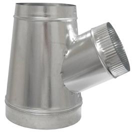 Cody 80012106 12″x10″x6″ Galvanized Steel Leg Crimp Wye