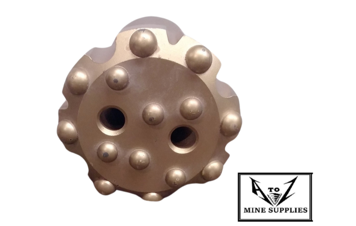 Mitsubishi DiaedgeT45 4″ (102mm) Flat Faced Rnd Button Drilling Bit 45MP102R15