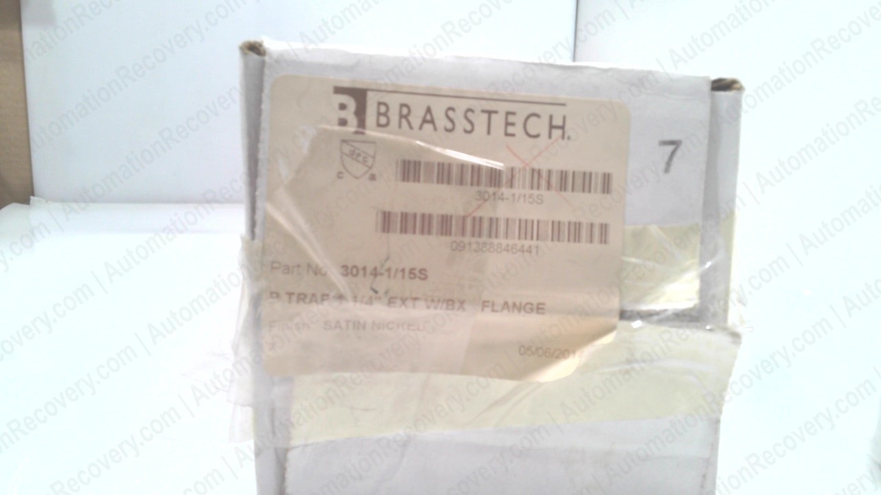BRASSTECH 3014-1/15S, P-TRAP BRASS PIPING, NEW #347112