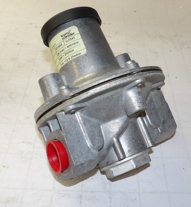 NEW KROM SCHRODER PRESSURE REGULATOR 3/4″ NPT 400 mBAR GDJ20R04-0 03155022