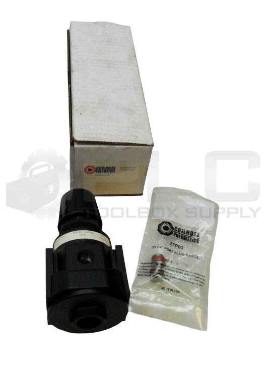 NEW COILHOSE PNEUMATICS 27R3 REGULATOR 0-125PSI