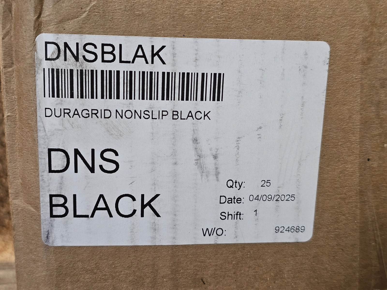 (QTY 25) Duragrid DNSBLAK 12” L X 12” W, Indoor Non-Slip Pool and Spa Matting