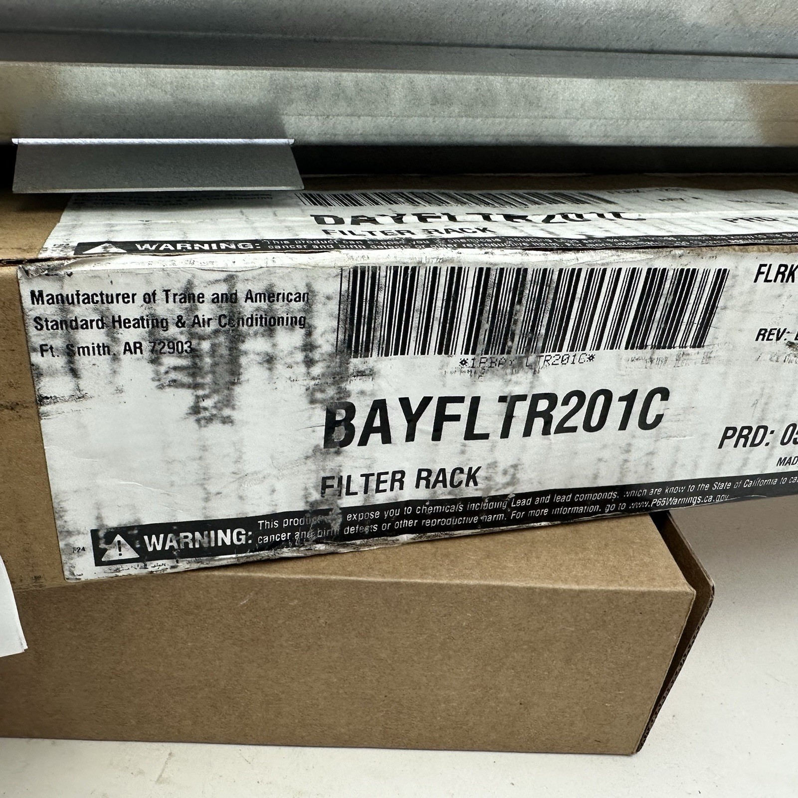 Trane BAYFLTR201C Filter Rack Kit 1-2” (3.5-5ft) 042-060A FLRK-1235 NEW