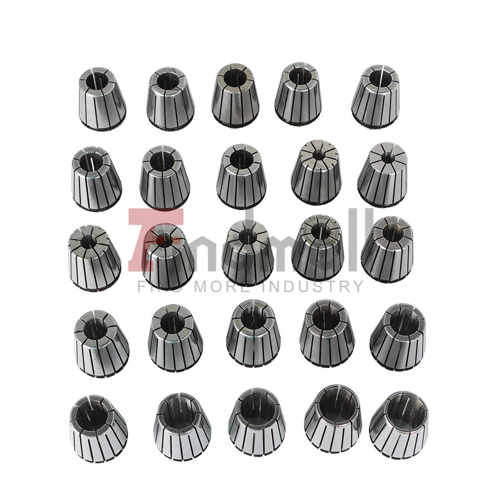 For CNC engraving machines 25 pcs 1/16-3/4 inch bracket spring collets suitable